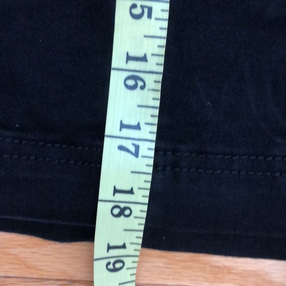 🔴 2 for $25 WILD FABLE Stretch Black Denim Seamed Mini Skirt size 20W - Picture 5 of 6